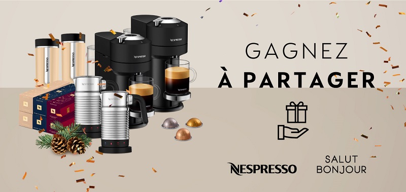 Concours Nespresso Gagnez à partager!