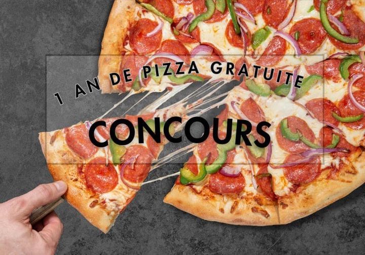 Concours Pizza Salvatoré - Gagnez UN AN DE PIZZA GRATUITE !