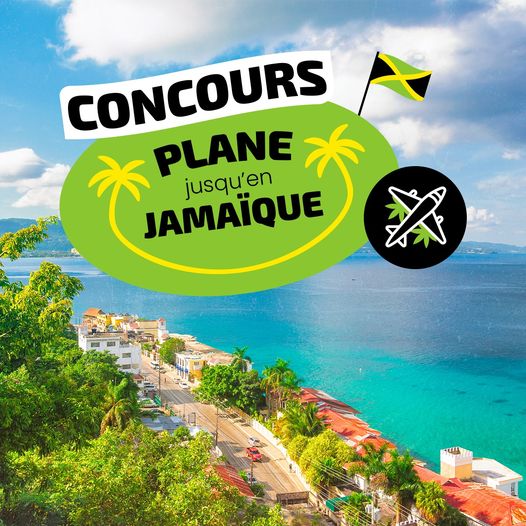 Concours PLANE JUSQU’EN JAMAÏQUE AVEC EXO!