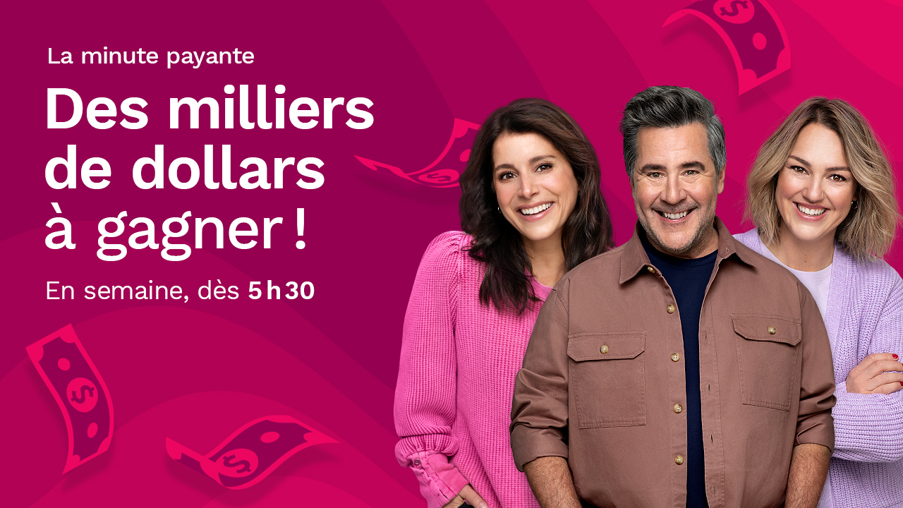 Concours Rythme FM 105.7 - Des milliers de dollars à gagner avec la minute payante!