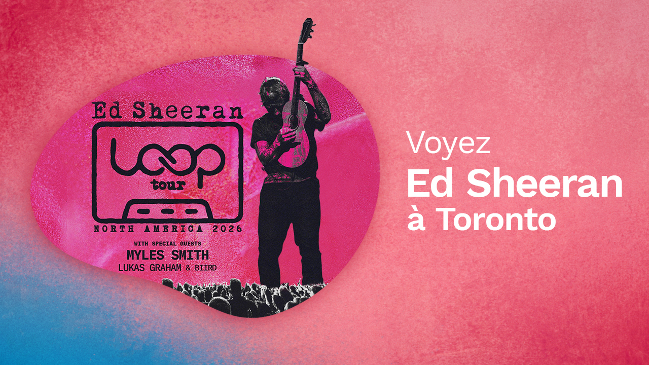Concours Rythme fm- Gagnez votre trip a Toronto pour voir Ed Sheeran!