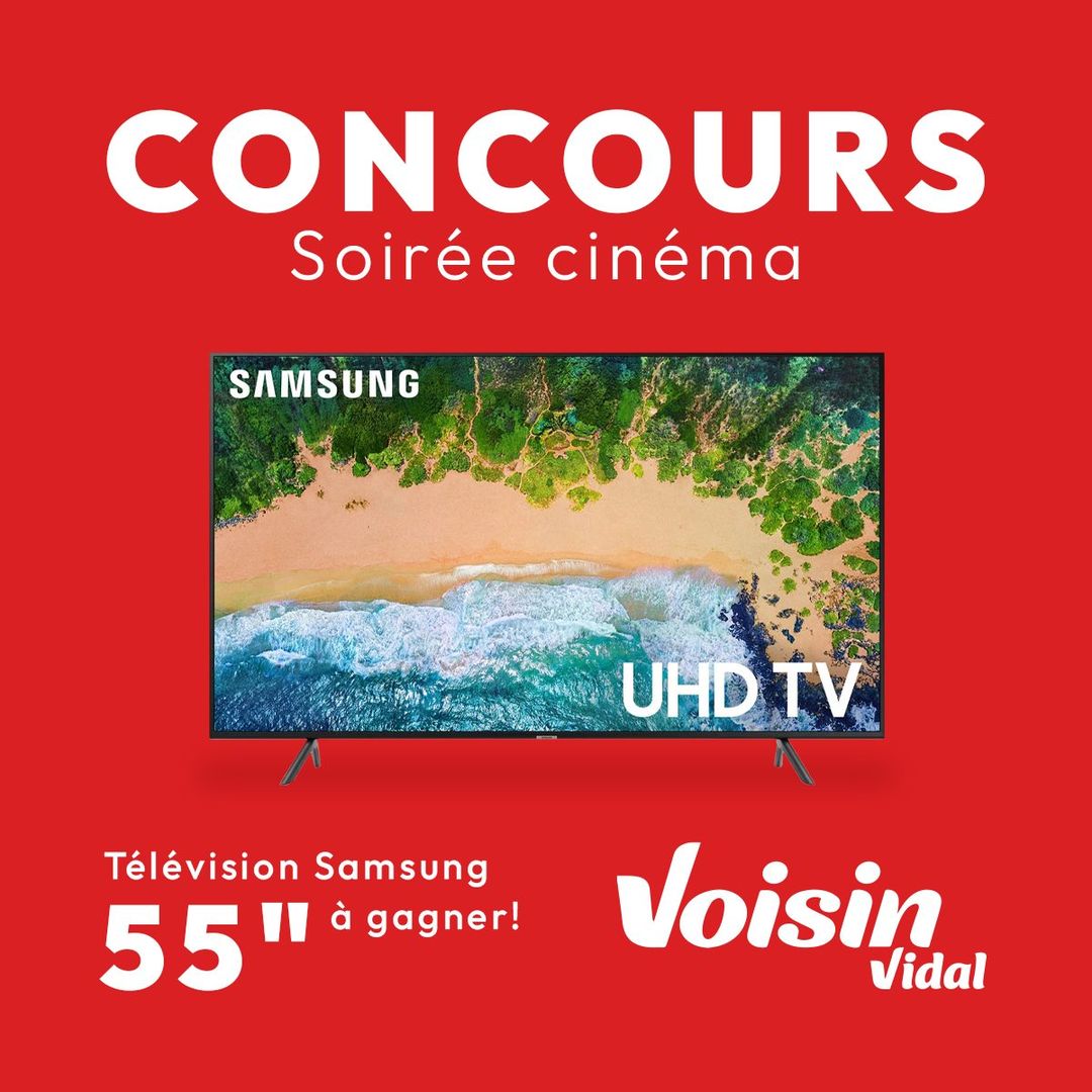 Concours Soirée Cinéma chez Voisin Dépanneur Vidal