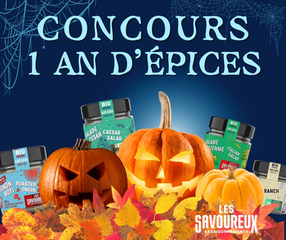 Concours UN AN D'ÉPICES GRATUIT