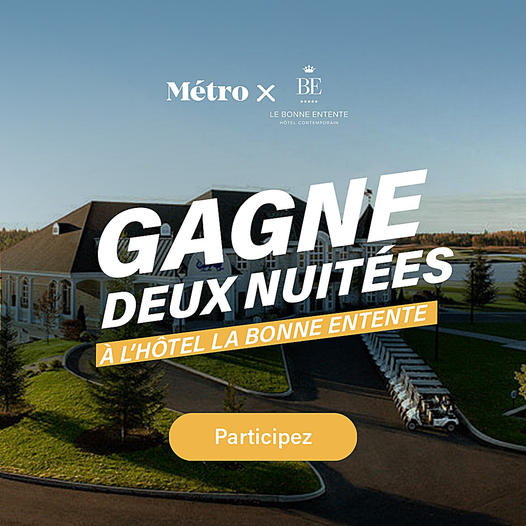 Concours Un moment d’évasion à l’Hôtel La Bonne Entente! Concours Un moment d’évasion à l’Hôtel La Bonne Entente!